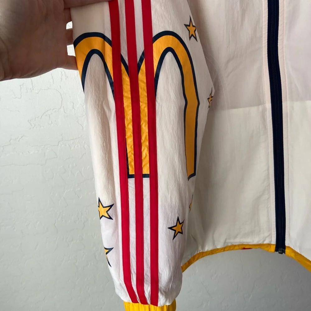 Adidas x Eric Emanuel McDonalds Basketball Warm-Up Jacket reversible NWT small - Picture 7 of 12